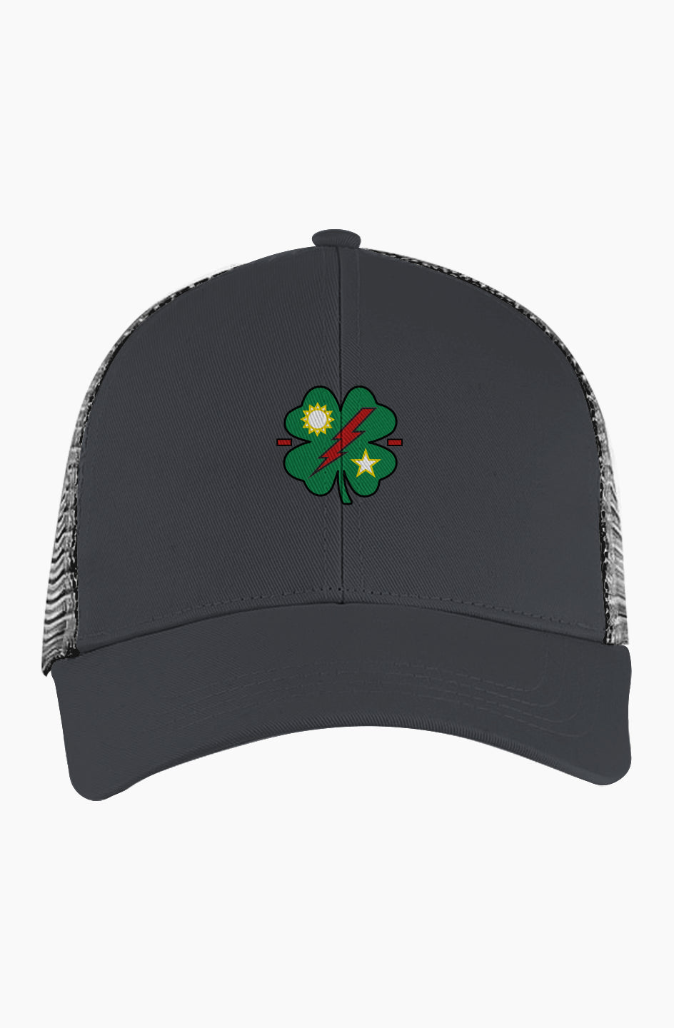 Clover Mesh Trucker Cap