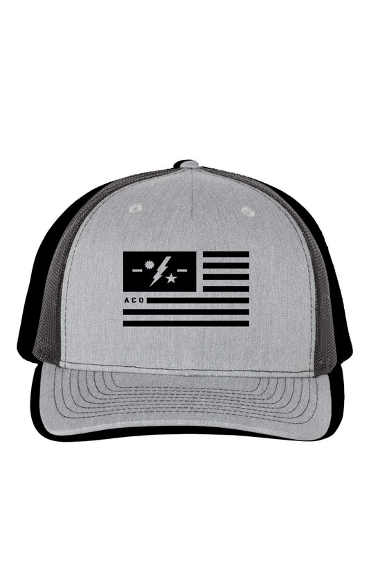 ACO Flag Richardson Five Panel Trucker Cap