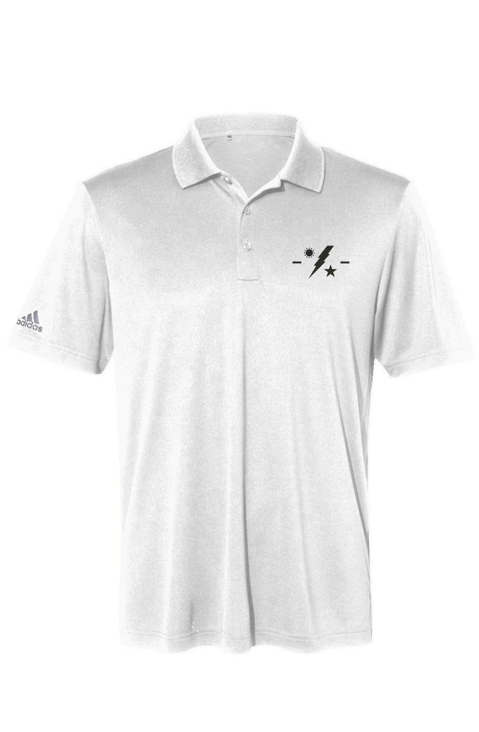 White SBS Adidas Performance Polo Primegreen