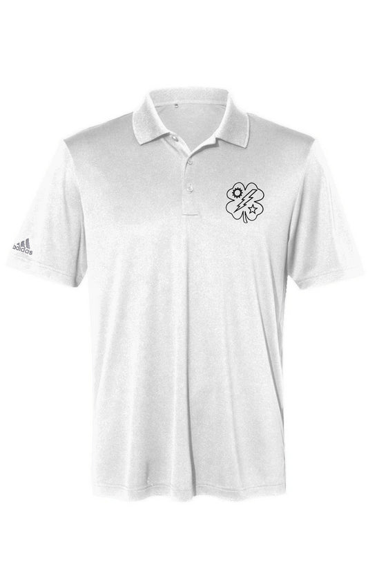 White Clover Adidas Performance Polo