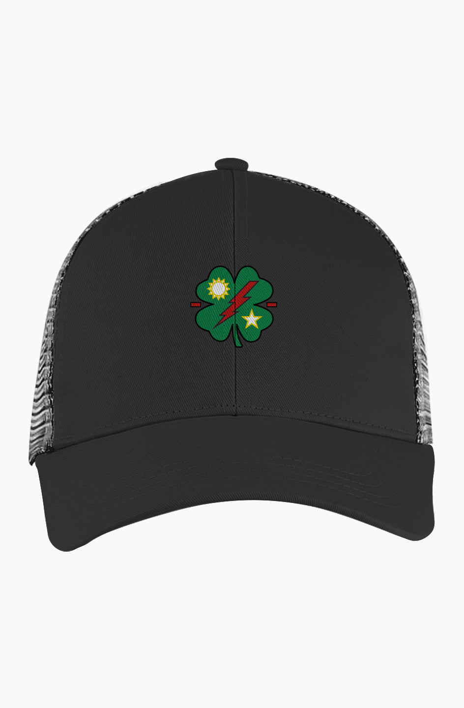 Clover Mesh Trucker Cap