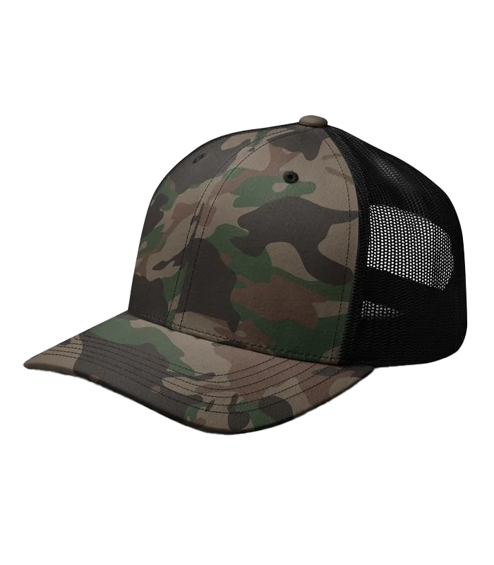 Otto Cap Camouflage Trucker Hat