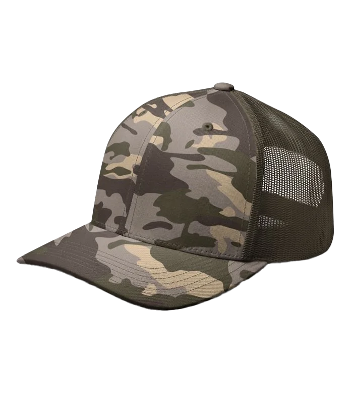 Otto Cap Camouflage Trucker Hat