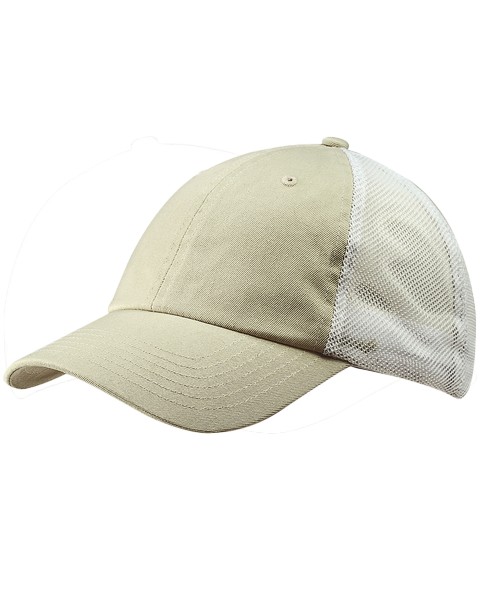 Big Accessories Unstructured Mesh Back Hat